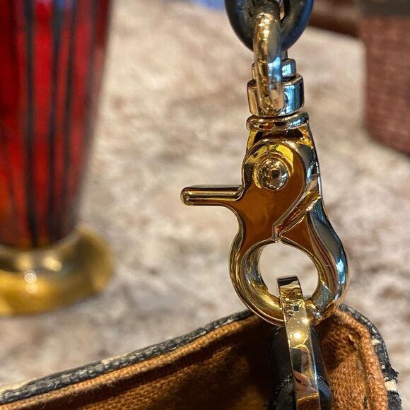 Spartina 449 Stylish Black and White Geometric‎ Women's Bag - Picture 9 of 10